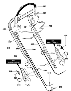 Part Location Diagram of 672797 Murray DISCONTINUED